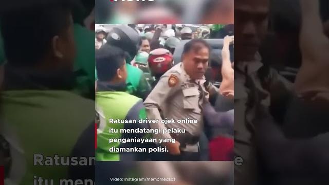 Viral jukir di pekanbaru diamuk ratusan driver ojol Viral jukir di pekanbaru diamuk ratusan driver ojol