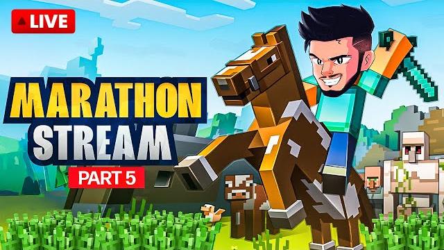 Hardcore mode minecraft marathon - part 5 | scout is live Hardcore mode minecraft marathon - part 5 | scout is live