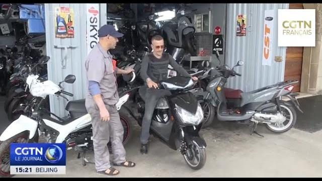 Les scooters électriques chinois se répandent à casablanca après avoir fait leurs preuves Les scooters électriques chinois se répandent à casablanca après avoir fait leurs preuves