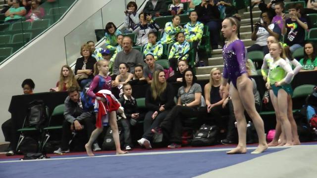 Audrey davis - floor - 2017 woga classic Audrey davis - floor - 2017 woga classic