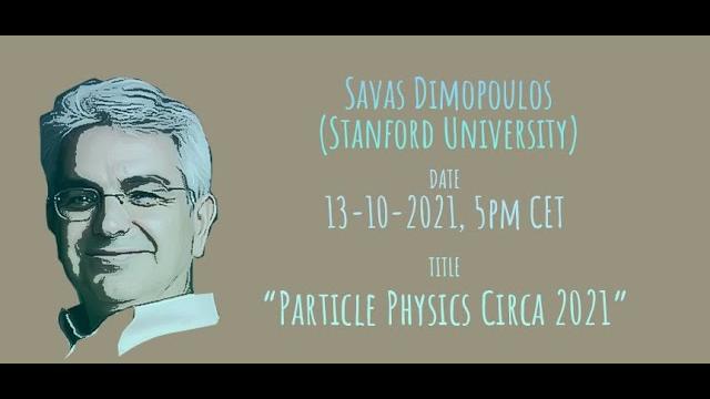 Ggi tea breaks' seminar - savas dimopoulos (stanford u.) Ggi tea breaks' seminar - savas dimopoulos (stanford u.)