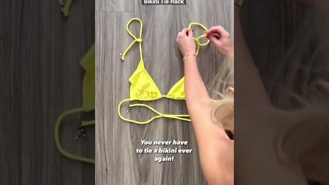 How to tie a bikini | fashion hacks for girls tiktok 2022 | #shorts #shortsvideo #fashionhacks How to tie a bikini | fashion hacks for girls tiktok 2022 | #shorts #shortsvideo #fashionhacks