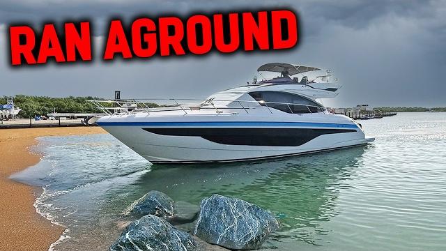 60 ft. yacht has unseen damage after running aground 60 ft. yacht has unseen damage after running aground