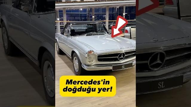 Mercedes’in gizli müzesine girdim Mercedes’in gizli müzesine girdim