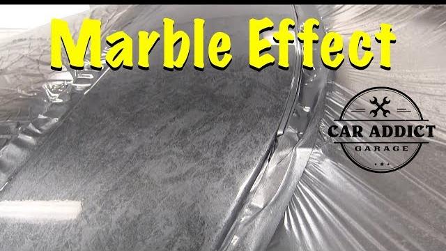 How to custom paint a car with marble effect (easy) How to custom paint a car with marble effect (easy)