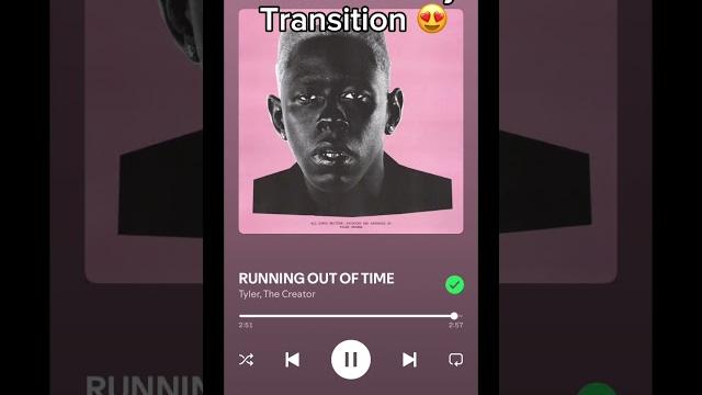 Unbelievable spotify transition!!! Unbelievable spotify transition!!!
