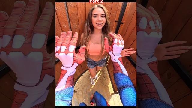 Spider-man vs crazy girl in love #crazygirl #love #parkour #minecraft #spiderman #dumitrucomanac Spider-man vs crazy girl in love #crazygirl #love #parkour #minecraft #spiderman #dumitrucomanac