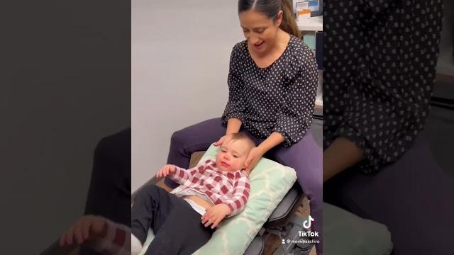 Back and neck adjustment for this little one #chiropractic #chiropractor #asmr #chiro #adjustment Back and neck adjustment for this little one #chiropractic #chiropractor #asmr #chiro #adjustment