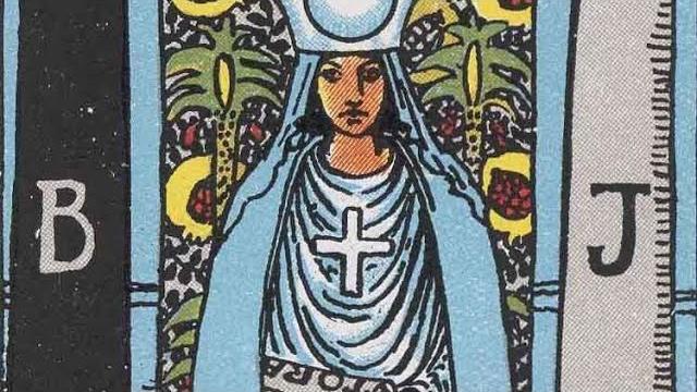 The high priestess. tarot card ii The high priestess. tarot card ii
