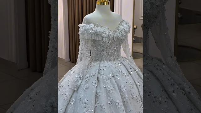 Gorgeous white gown #shorts#viral Gorgeous white gown #shorts#viral
