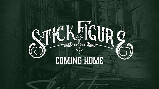 Stick figure - coming home Stick figure - coming home