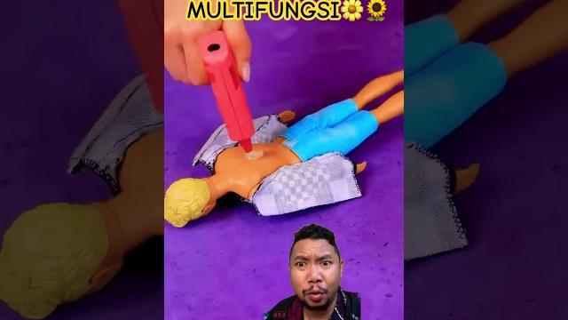Boneka barbie banyak fungsi !?? #barbie #doll #funny #shortsfeed Boneka barbie banyak fungsi !?? #barbie #doll #funny #shortsfeed