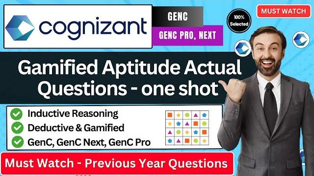 Cognizant gamified aptitude questions one shot | cognizant genc round1 aptitude assessment 2025 pyq Cognizant gamified aptitude questions one shot | cognizant genc round1 aptitude assessment 2025 pyq
