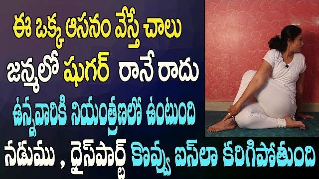 Yoga for diabetes in telugu | yoga for diabetes | yoga for beginners in telugu | yoga in telugu Yoga for diabetes in telugu | yoga for diabetes | yoga for beginners in telugu | yoga in telugu