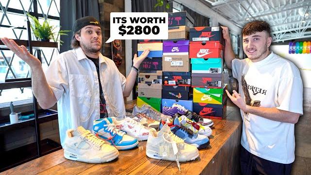 Massive sneaker trade for $5000 mystery box! Massive sneaker trade for $5000 mystery box!