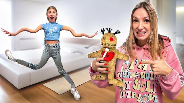 Мама создала мою куклу вуду || пранк над дочкой Мама создала мою куклу вуду || пранк над дочкой