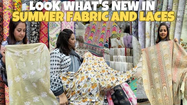 What’s new in local market | designer laces| paper lawn suits | lawn vibrant prints| partywear What’s new in local market | designer laces| paper lawn suits | lawn vibrant prints| partywear