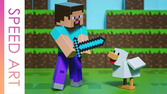 Creating a minecraft scene in cinema4d Creating a minecraft scene in cinema4d