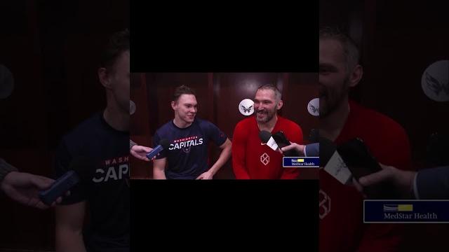 “i was drafted when he was born” ivan miroshnichenko really making ovi feel old #hockey #nhl “i was drafted when he was born” ivan miroshnichenko really making ovi feel old #hockey #nhl