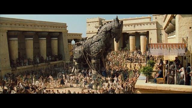 Trojan horse clip from "troy" hd Trojan horse clip from "troy" hd