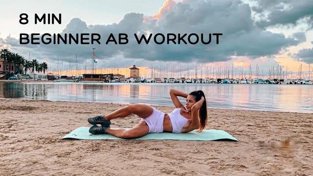 8 min beginner ab workout / no equipment 8 min beginner ab workout / no equipment
