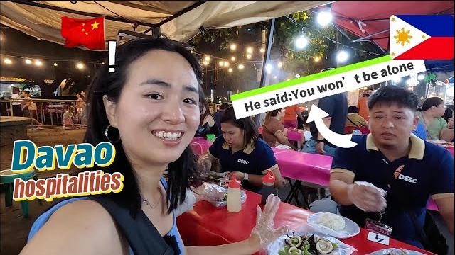 A filipino invited chinese girl for dinner — i didn’t expect this! |roxas night market davao A filipino invited chinese girl for dinner — i didn’t expect this! |roxas night market davao