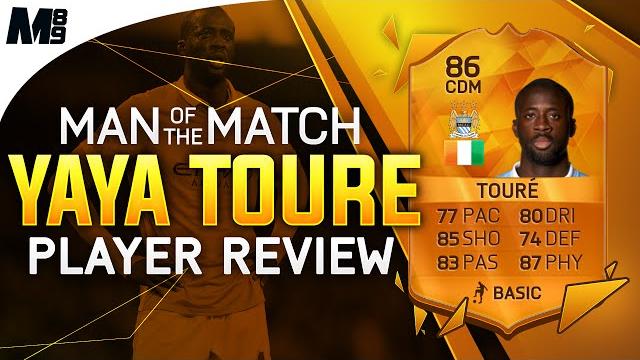 Fifa 16 motm yaya toure review (86) fifa 16 ultimate team player review + in game stats Fifa 16 motm yaya toure review (86) fifa 16 ultimate team player review + in game stats