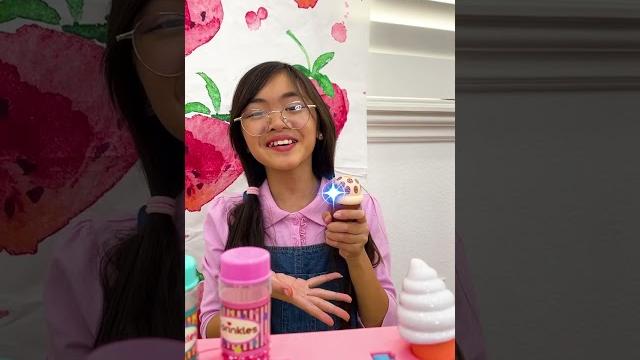 Ellie's ice cream adventure: a lesson in line etiquette! #shorts Ellie's ice cream adventure: a lesson in line etiquette! #shorts