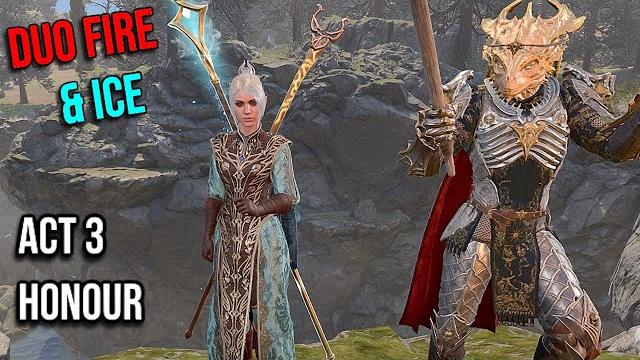 Bg3 duo honour but it's fire & ice - act 3 Bg3 duo honour but it's fire & ice - act 3