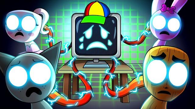 Mr. sad computer's world... (cartoon animation) Mr. sad computer's world... (cartoon animation)