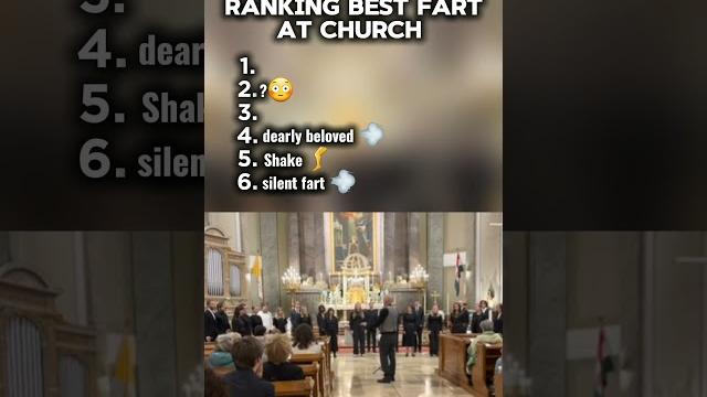 Ranking top 6 best fart at church!! Ranking top 6 best fart at church!!