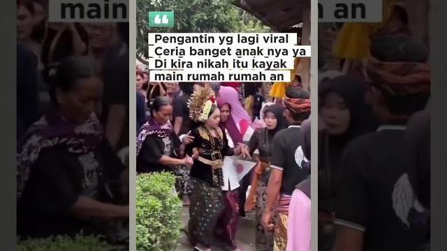 Viral pengantin masih bocil kelakuannya diluar dugaan #viralshorts #pengantin #viraltiktok #bocil Viral pengantin masih bocil kelakuannya diluar dugaan #viralshorts #pengantin #viraltiktok #bocil