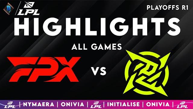 Fpx vs nip all games highlights | lpl playoffs 2025 | funplus phoenix vs ninjas in pyjamas by onivia Fpx vs nip all games highlights | lpl playoffs 2025 | funplus phoenix vs ninjas in pyjamas by onivia