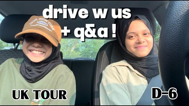 D-6 || drive w us ️ || we answer your questions & go to the park || maryam and fatima masud D-6 || drive w us ️ || we answer your questions & go to the park || maryam and fatima masud