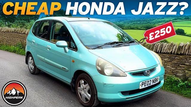 I bought a cheap honda jazz for £250! I bought a cheap honda jazz for £250!