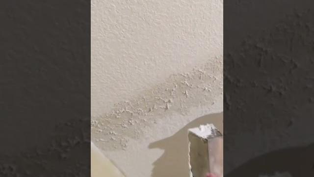Knockdown texture repair trick! Knockdown texture repair trick!