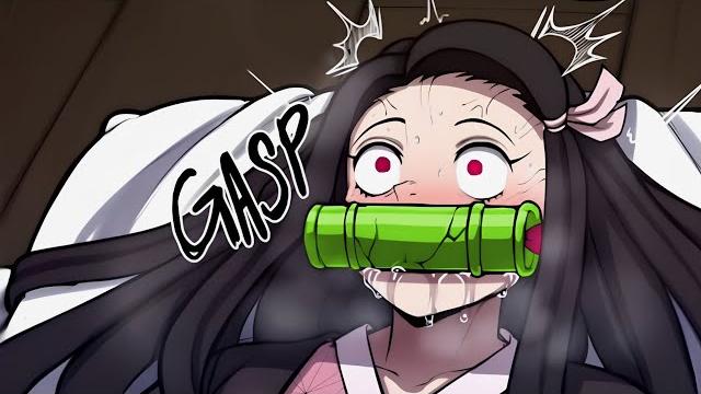 Nezuko's kimono is ruined | demon slayer comic dub Nezuko's kimono is ruined | demon slayer comic dub