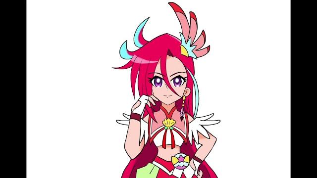 2021年の新しい赤いプリキュア キュアフラミンゴ 2021年の新しい赤いプリキュア キュアフラミンゴ