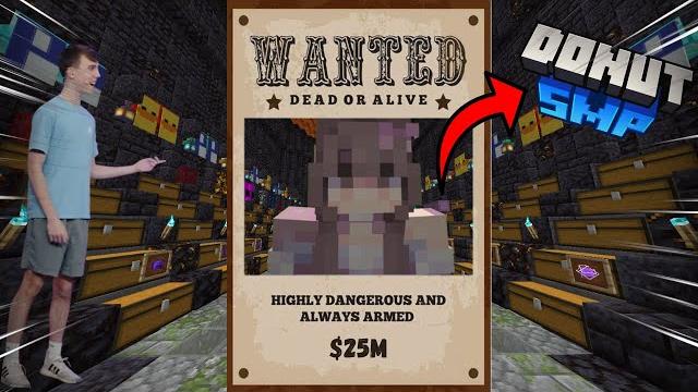 Donut smp live surviving 25m bounty | 400k per base Donut smp live surviving 25m bounty | 400k per base