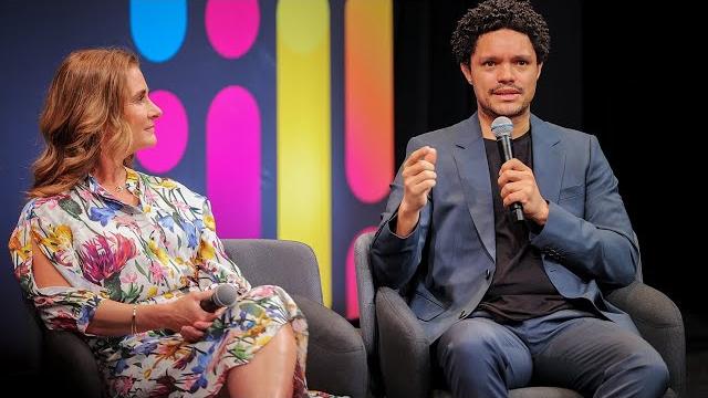 A conversation with trevor noah and melinda french gates A conversation with trevor noah and melinda french gates