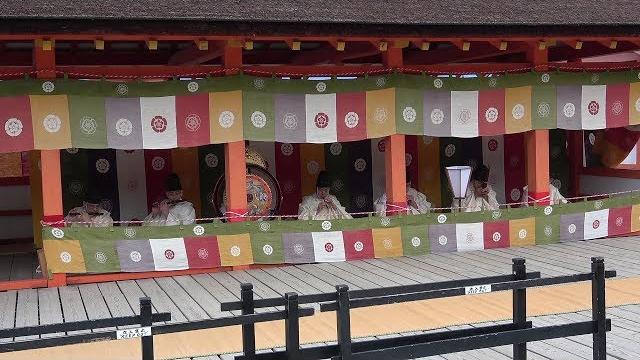 2019宮島厳島神社・地久祭 舞楽 「長慶子」 2019宮島厳島神社・地久祭 舞楽 「長慶子」