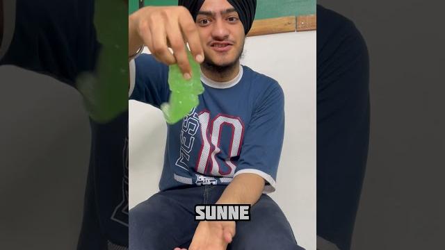 How i play with slime balloon #shorts How i play with slime balloon #shorts