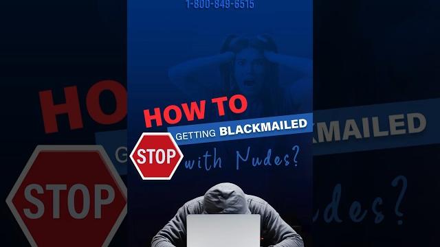 How to stop getting blackmailed with nudes? #blackmailing #onlinethreats #sextortion #drphil How to stop getting blackmailed with nudes? #blackmailing #onlinethreats #sextortion #drphil
