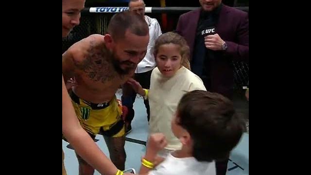 Marlon vera embraces his family after #ufcvegas53 win Marlon vera embraces his family after #ufcvegas53 win