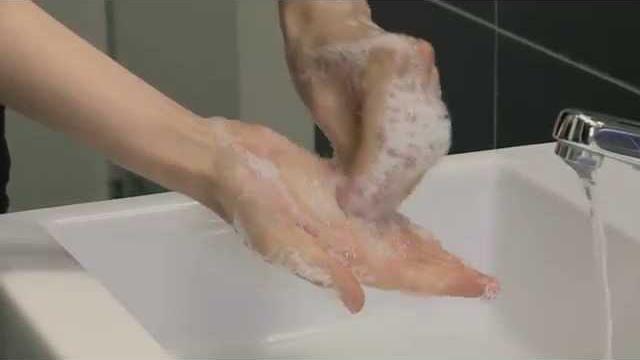 Who: how to handwash? with soap and water Who: how to handwash? with soap and water
