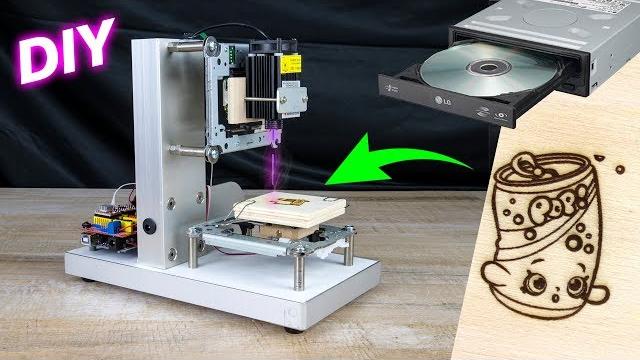 How to make cnc laser engraver diy from dvd drive How to make cnc laser engraver diy from dvd drive