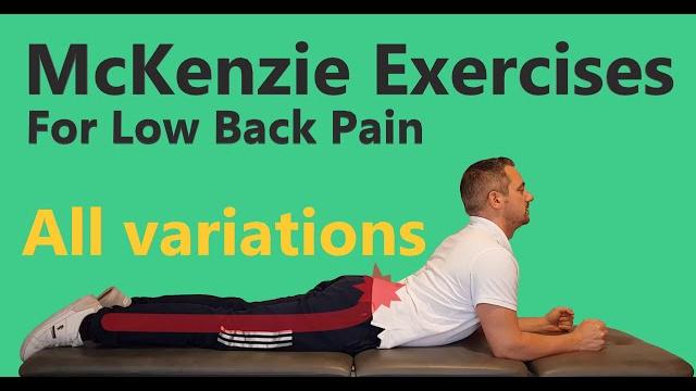 Best mckenzie low back exercises for herniated disc, bulge & sciatica - for lower back & leg pain! Best mckenzie low back exercises for herniated disc, bulge & sciatica - for lower back & leg pain!