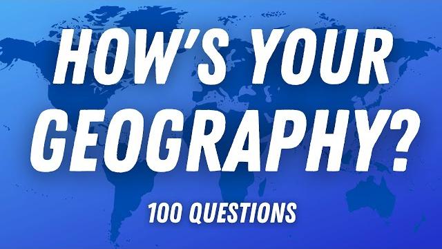 World geography quiz - how many can you answer? World geography quiz - how many can you answer?