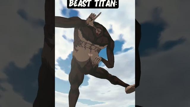 Levi vs the beast titan be like #anime #attackontitan #aot #levi Levi vs the beast titan be like #anime #attackontitan #aot #levi
