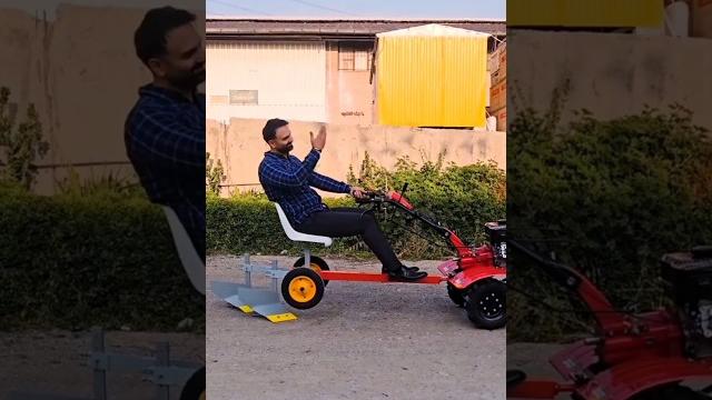 Mini power tiller machine with seat Mini power tiller machine with seat